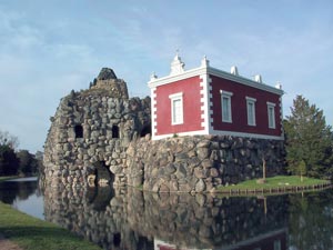 Insel Stein mit der Villa Hamilton